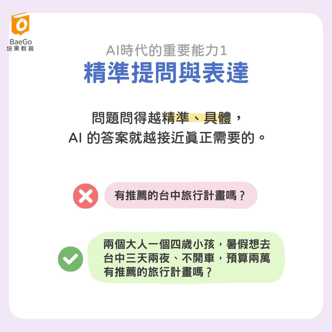 AI時代重要能力:精準提問