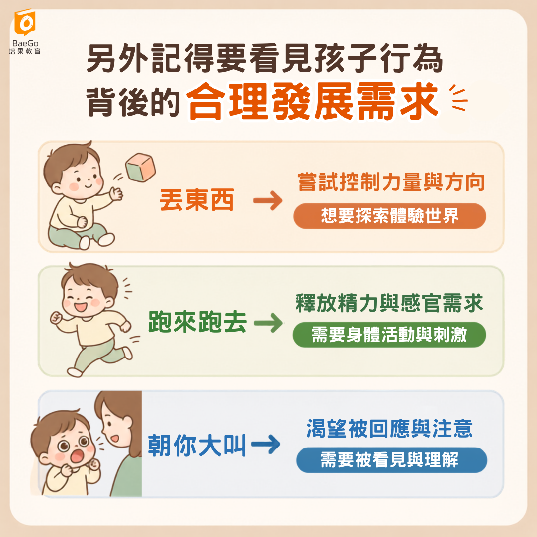 看見孩子行為背後的發展需求